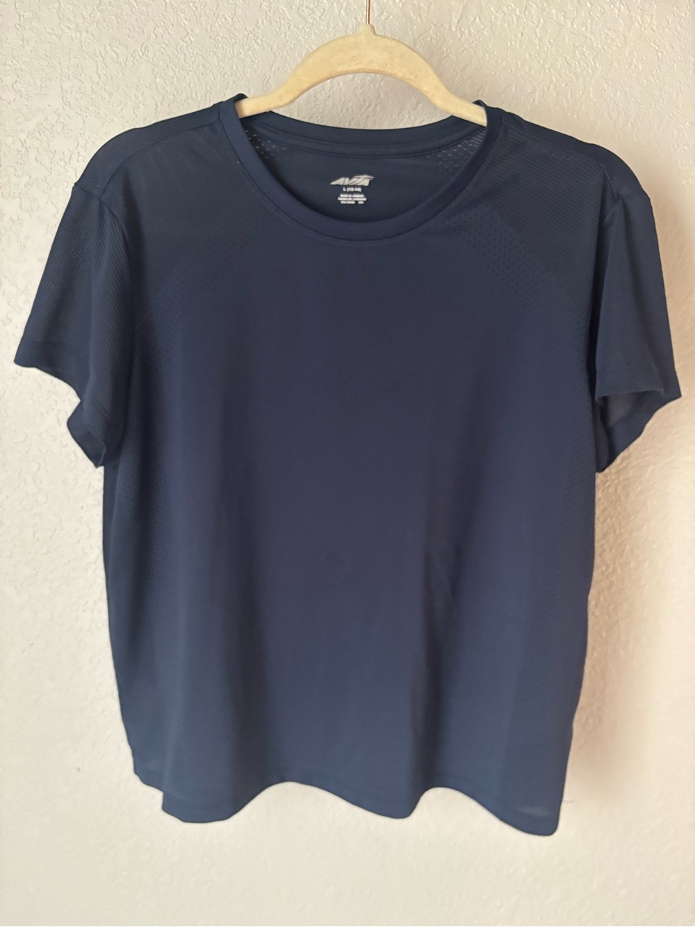 Avia Navy Short-Sleeve Performance Tee